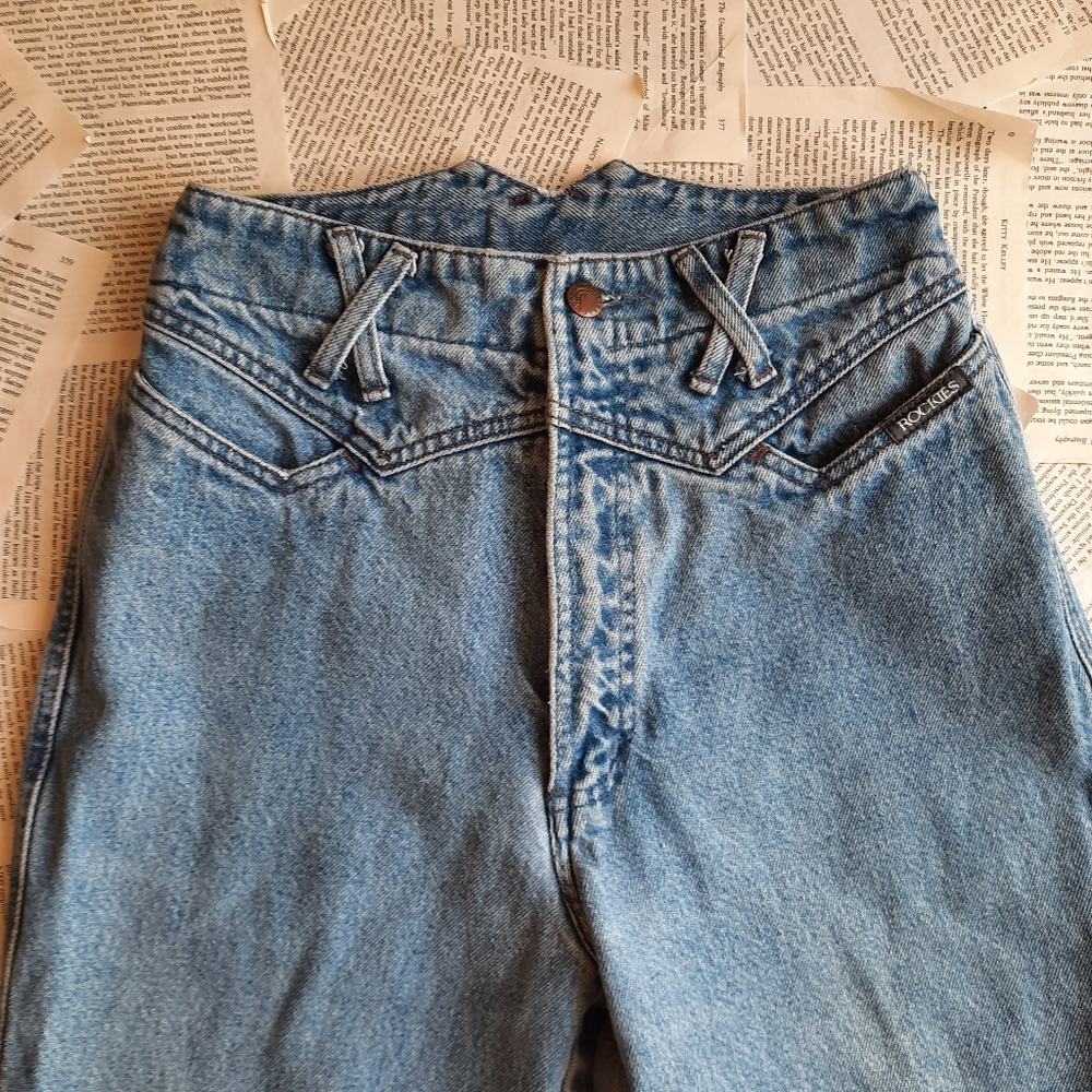 Vintage Rockies Jeans- Mural Tag